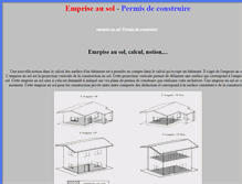Tablet Screenshot of emprise-au-sol.com